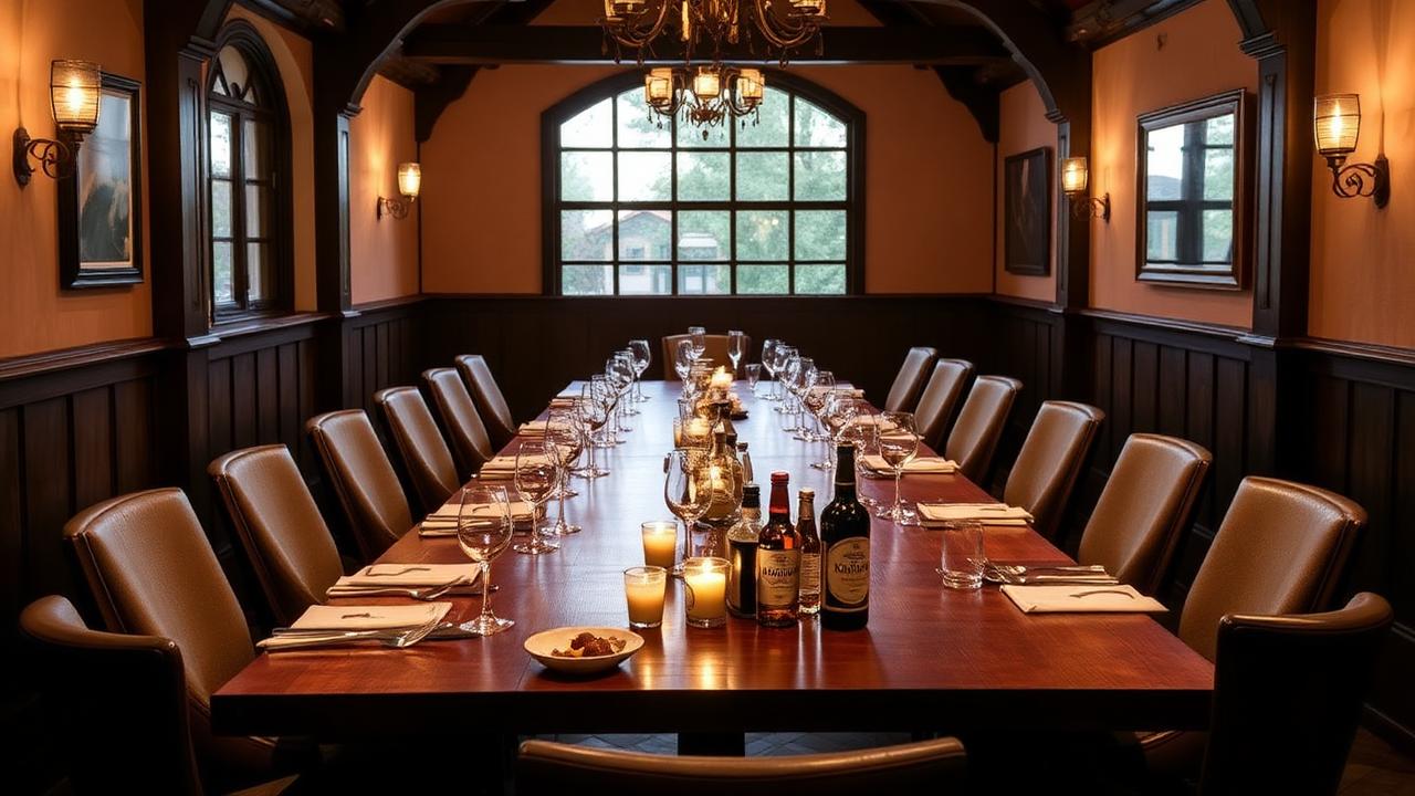 Privater Essbereich im Umleitung